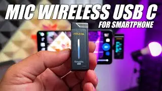 Wireless Mic for Smartphones | Suitable for Youtubers and Influencers | 7Ryms RimoMic Pro