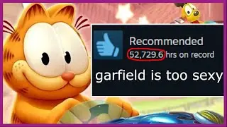 Garfield Kart's Steam Reviews are WILD