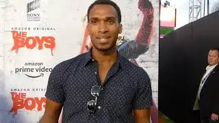 SDCC 2019: The Boys Red Carpet - Nathan Mitchell (Black Noir)
