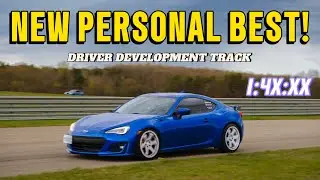 Subaru BRZ Track Car - Personal Best At Driver Development Track!
