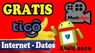 Datos gratis TIGO Colombia Mayo 2016 | Mañelon | Interner GRATIS para android