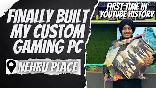 Finally built my dream gaming + editing PC in nehru place || Nehru place gaming pc build in 2023