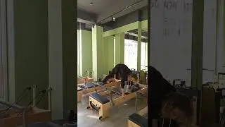 УЛУЧШАЕМ РАСТЯЖКУ НА РЕФОРМЕРЕ #реформер #пилатес #шпагат #поперечныйшпагат #фитнес