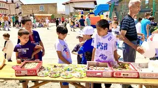 КРЫМ. Праздник КУРБАН БАЙРАМ в АК-МЕЧЕТИ! ПОДАРКИ и РАЗВЛЕЧЕНИЯ. Крымские ТАТАРЫ в Симферополе
