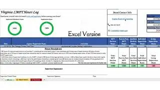 Virginia LMFT Clinical Hours Tracker