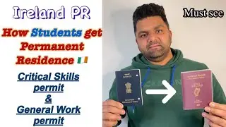 HOW STUDENTS GET PERMANENT RESIDENCE IN IRELAND | FROM STUDENT VISA TO PR 🇮🇪 | 