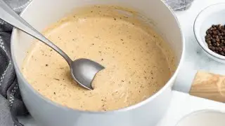 Brandy-Peppercorn Steak Sauce Recipe