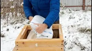 Утепление пчелиных гнёзд в зиму