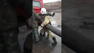 Испытание всасывающих рукавов диаметром на 200 мм на Разряжение. Часть 1