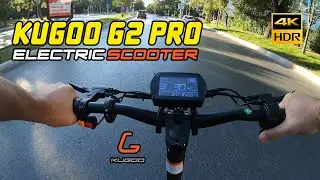 Kugoo G2 Pro Electric Scooter - Istanbul Ride (Environment Sound Only) 4K