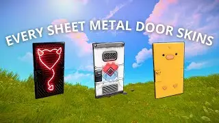 Every Sheet Metal Door Skin in Rust 2023