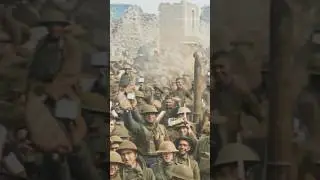 US Soldiers in 1918 - Restored Footage