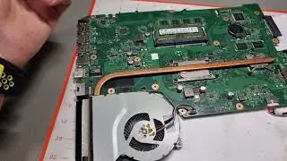 Asus X751LJ нет инициализации, плата в ресете