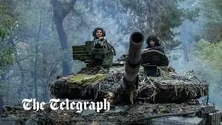 On board captured Russian tanks reused by Ukraine troops| Kharkiv dispatch