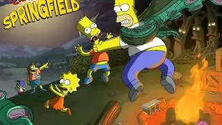 The simpsons! Симпсоны! Springfield! Серия 3! Другой спрингфилд! Прохождение!