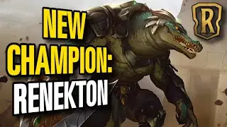 NEW CHAMPION: RENEKTON & More Shurima Card Reveals | Legends of Runeterra: Empires of the Ascended