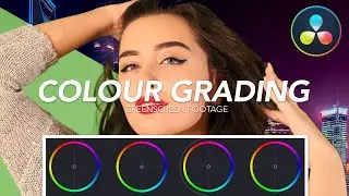 Color Grading Green Screen Footage