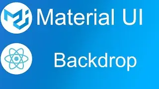 Material UI - Backdrop