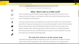 How to make a blog post layout using HTML and CSS