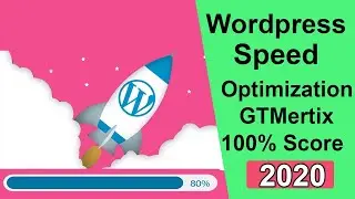 GTMetrix Wordpress Speed Optimization 100% | Step by Step Guide