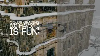 Color Grading DJI Mavic 3 is Fun! | 5.1k DLOG H265.