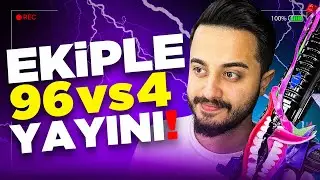 🔴 EKİPLE İLK DEFA 96v4 YAYINI! PUBG Mobile