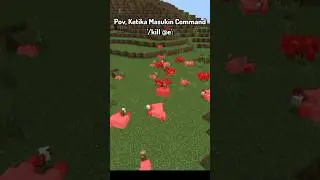 Pov Ketika Lu Masukin Command '/Kill @e' Di Minecraft..