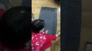 Платье «Вэнсдей» для младшей дочки 