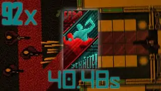 Hotline Miami 2 Fratricide 92x Full Combo in 40.48s (Hunter Brotherhood, Segmented Speedrun)