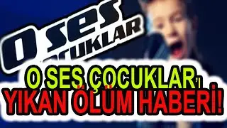 O Ses'i yıkan ölüm haberi az önce geldi! Çok canım yanıyor...