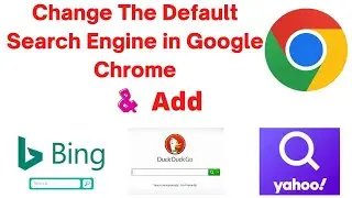 How to Change the Default Search in Google Chrome-Bing, Yahoo, DuckDuckGo
