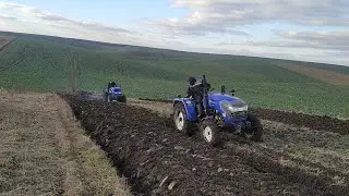 🇺🇦 Зимова оранка на два китайці//Оруть як Lemken?! ДТЗ vs DongFeng що краще?!