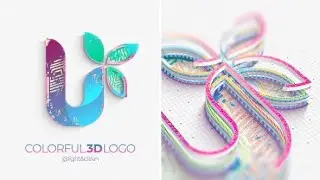 Colorful 3D Logo Reveal Adobe after effect templates Free Download 2021 (Free Music)