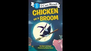 🐥CHICKEN ON A BROOM Read Along Aloud Story Audio Book For Kids