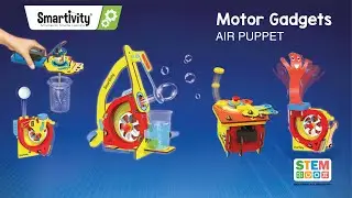 Motor Gadgets | How To Make | Air Puppet | Smartivity