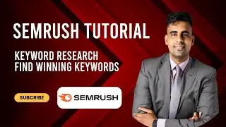 semrush keyword research tutorial