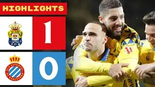 Las Palmas - Espanyol | 1:0 | Highlights | La Liga 2024-25 | Las Palmas Espanyol
