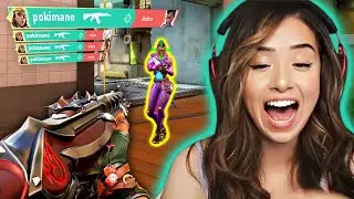 When Pokimane goes demon mode in Valorant (29 kills)