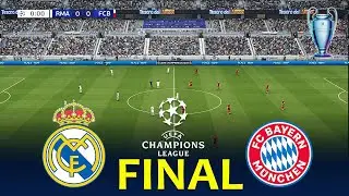 REAL MADRID vs BAYERN MUNCHEN | Final - UEFA Champions League | Full Match All Goals | Pes Gameplay