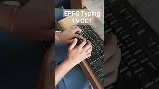EPFO Typing Test Batch 