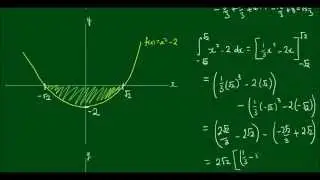 How to Find Areas Under Curves - Part 1 of 2