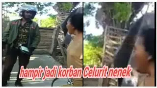 Tagih hutang Hampir di celurit nenek (kolektor Koperasi Harian)