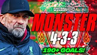 Klopp's MONSTER 4-3-3 (190+ Goals!) FM24 Tactics! | Football Manager 2024 Tactics