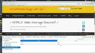 64 Attacking HTML5 Insecure Local Storage