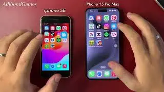 iPhone SE 2020 vs iPhone 15 Pro Max