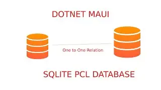 Dotnet MAUI One To One Relation SQLite Database with extensions