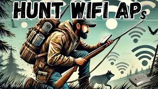 Hunting WiFi APs Using Alfa Adapter & Yagi Directional Antenna