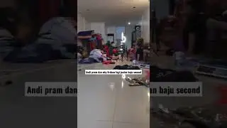 Andi Pram dan Eky firdaus lagi jualan live #shorts #thrifting