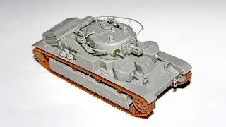 Обзор и сборка Т-28 Trumpeter 1:72