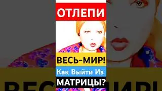 ОТЛЕПИ-МИР!Как Выйти из Матрицы через Просветление? #shorts #просветление #пробуждение #медитация